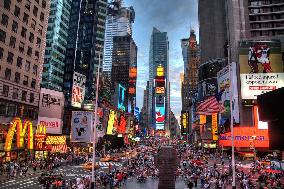 Times Square Capodanno